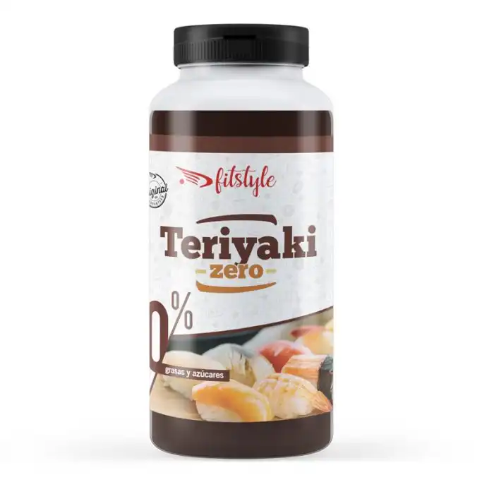Salsa Teriyaki 0% Salsa sin calorías 265 ml - Fitstyle - Comparador de precios