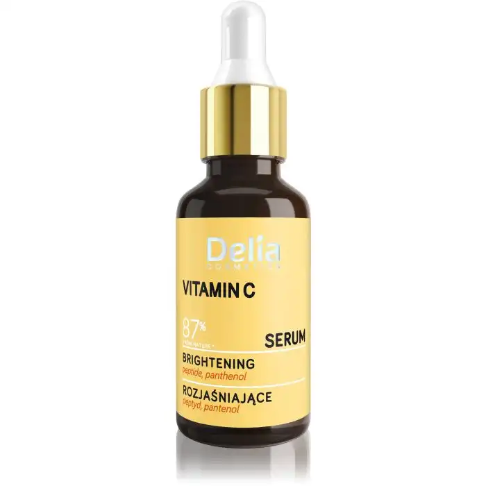 Sérum Iluminador Vitamina C para Rostro, Cuello y Escote 30 ml - Delia - Comparador de precios