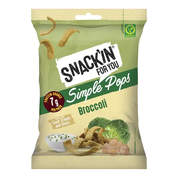Snack de Garbanzo con Brócoli 40 gr - Snack'in For You - Comparador de precios
