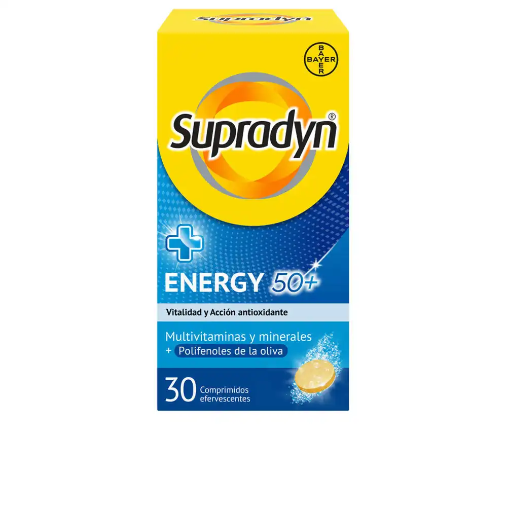 Supradyn Energy 50+ comprimidos efervescente 30 u - SUPRADYN - Comparador de precios