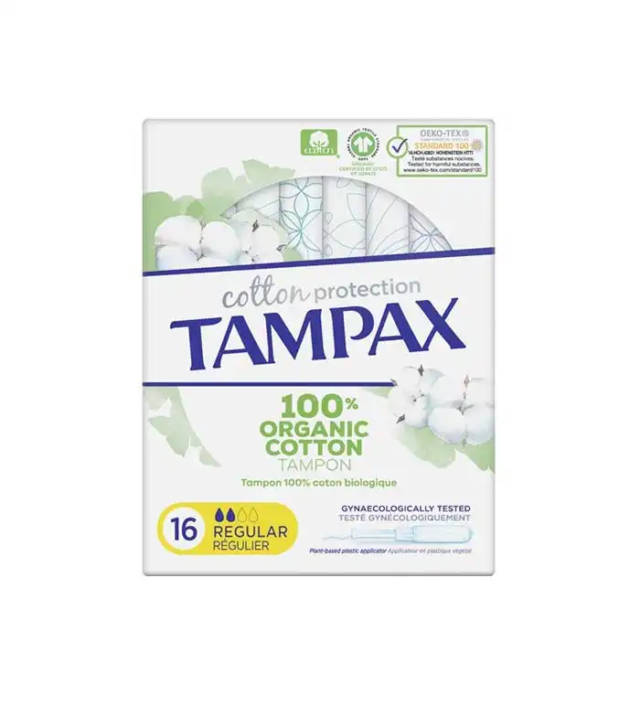 Tampax - Tampones regular Cotton Protection - 16 unidades - Tampax - Comparador de precios