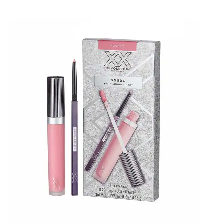 XX Revolution - Set de labios Xxude Liquid Lip Kit - Flicker - XX REVOLUTION - Comparador de precios