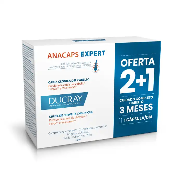 Anacaps Expert Cápsulas  Ducray - Ducray - Comparador de precios