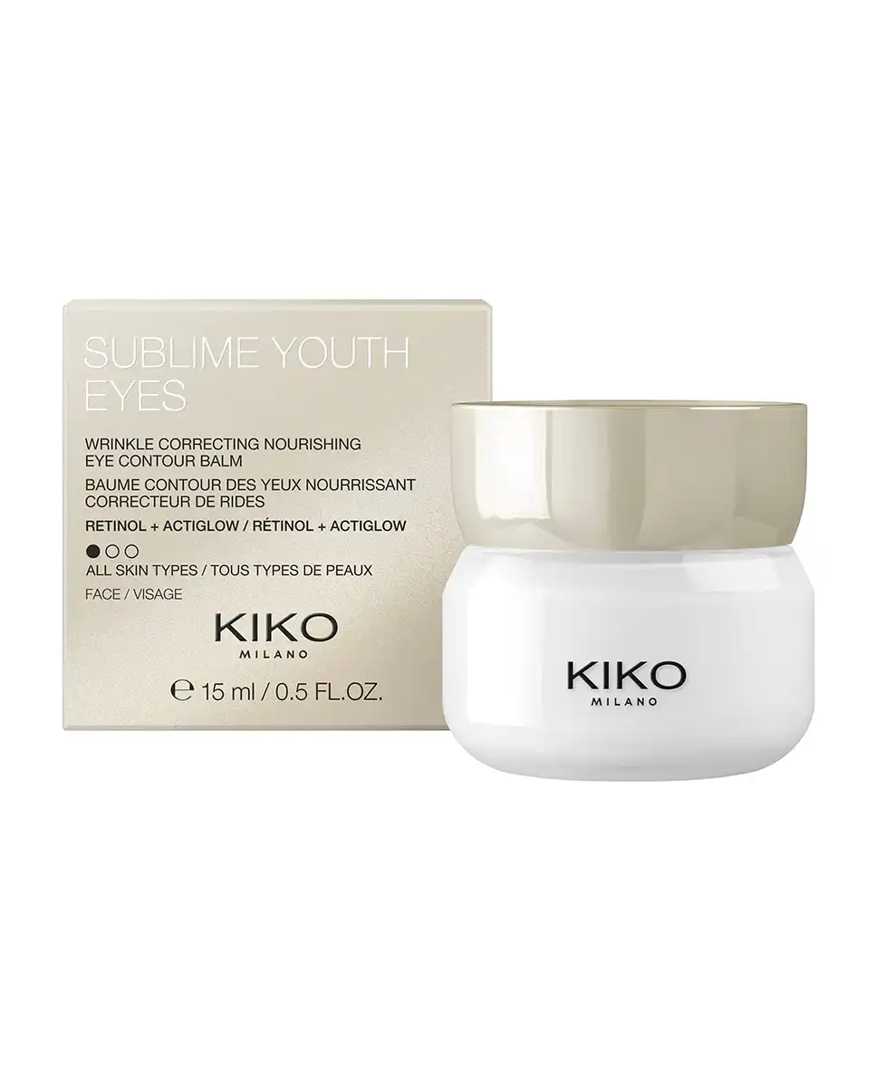 Bálsamo Antiarrugas Para El Contorno De Ojos Con Retinol Sublime Youth Eyes Kiko Milano - Kiko Milano - Comparador de precios