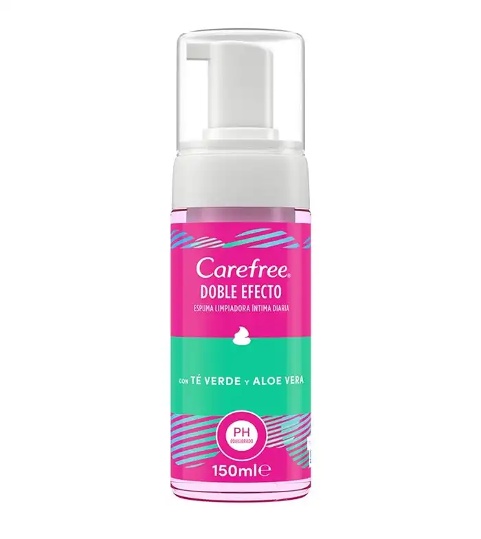 Carefree - Espuma limpiadora íntima Duo Effect - CAREFREE - Comparador de precios