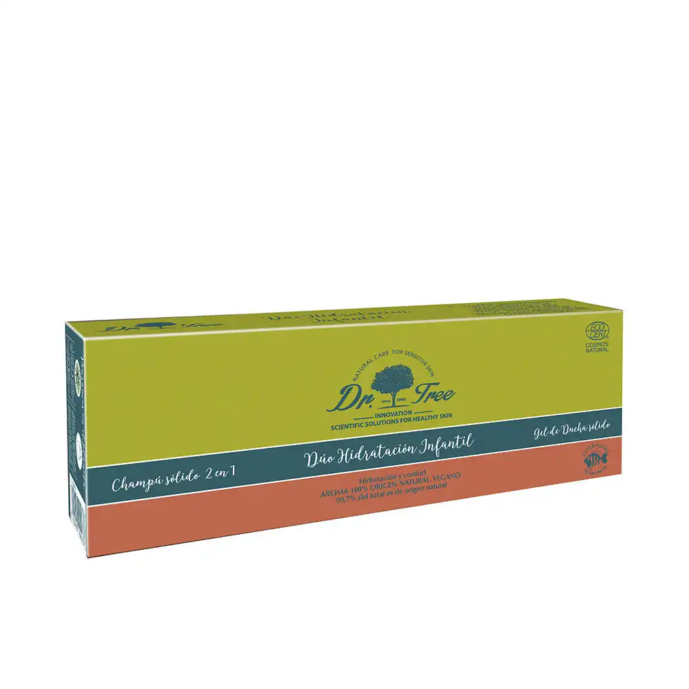 Champú Y Gel Sólidos Hidratacion Infantil Piel Sensible Estuche 2 pz - Dr. Tree - Comparador de precios