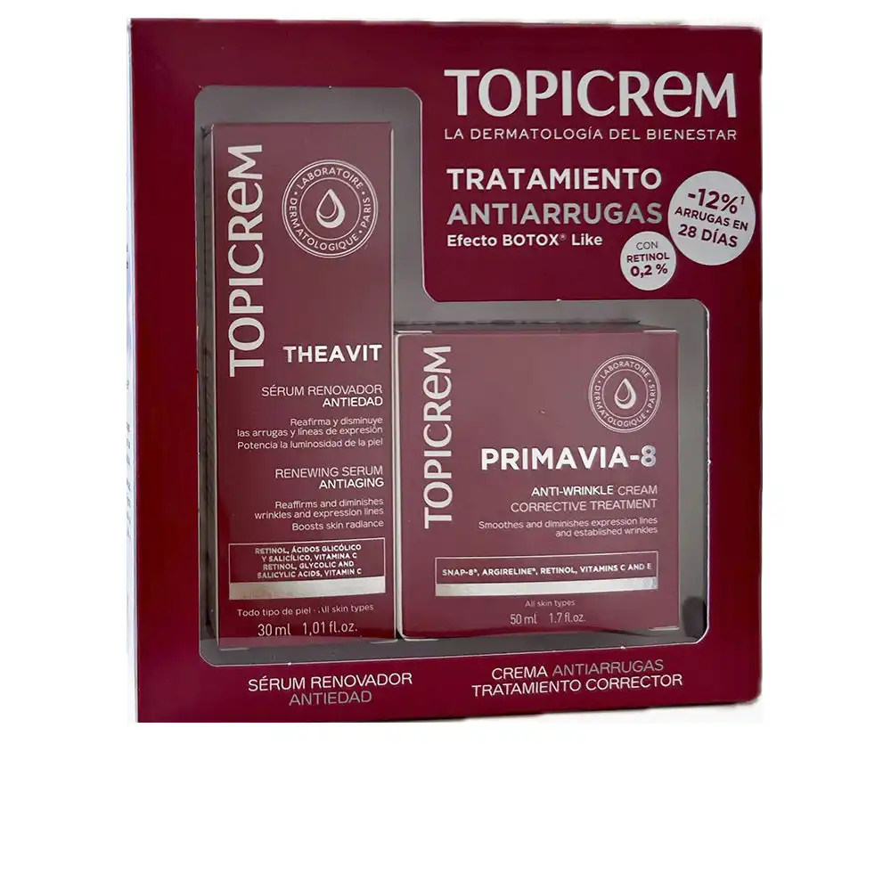 Crema ANTI-ARRUGAS PRIMAVIA-8 Estuche 2 pz - TOPICREM - Comparador de precios