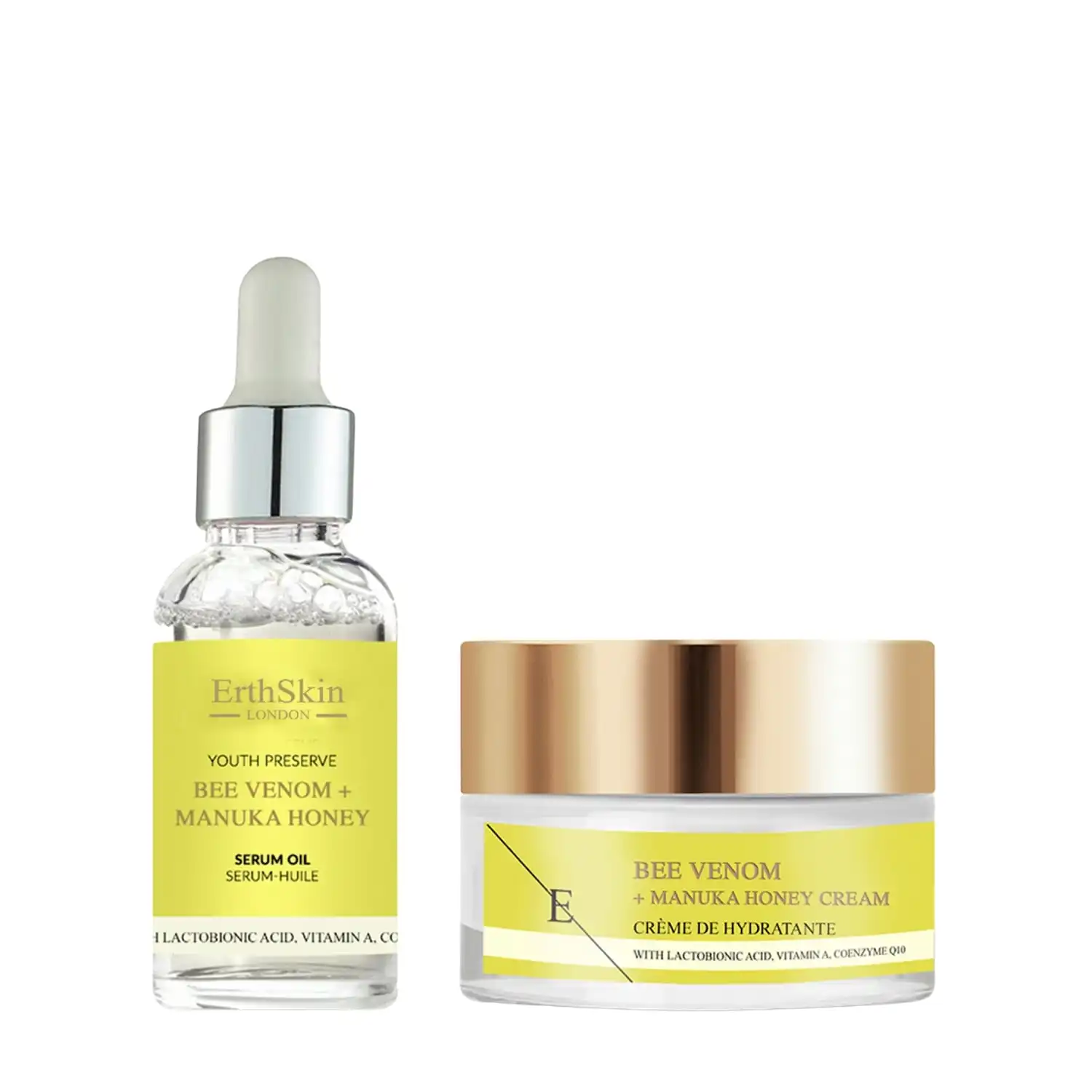 Dúo de aceites Bee-Ray Set de tratamiento facial - ErthSkin London - Comparador de precios
