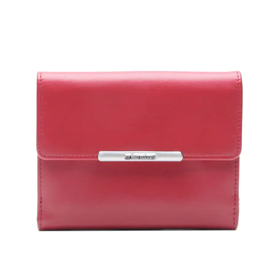 Esquire - Cartera Helena cuero 12 cm Monederos 1 pieces Rojo female - Esquire - Comparador de precios