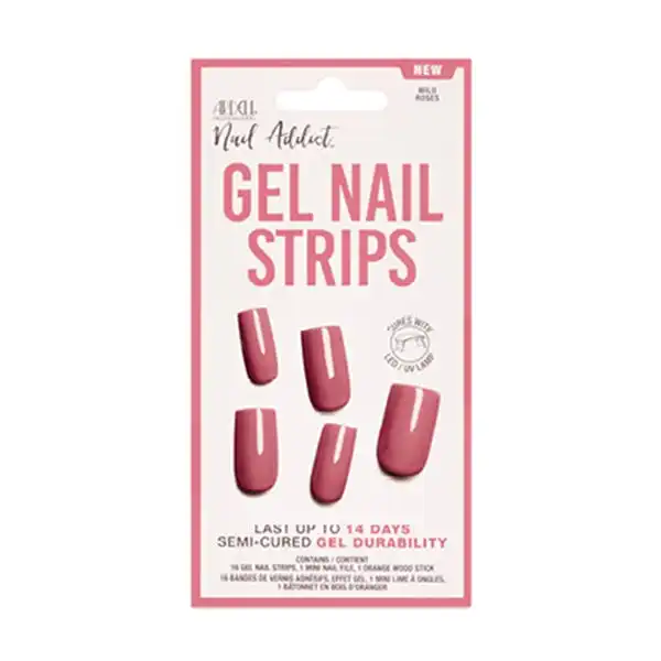 Gel Nail Strips 05 Wild Roses - Ardell - Comparador de precios