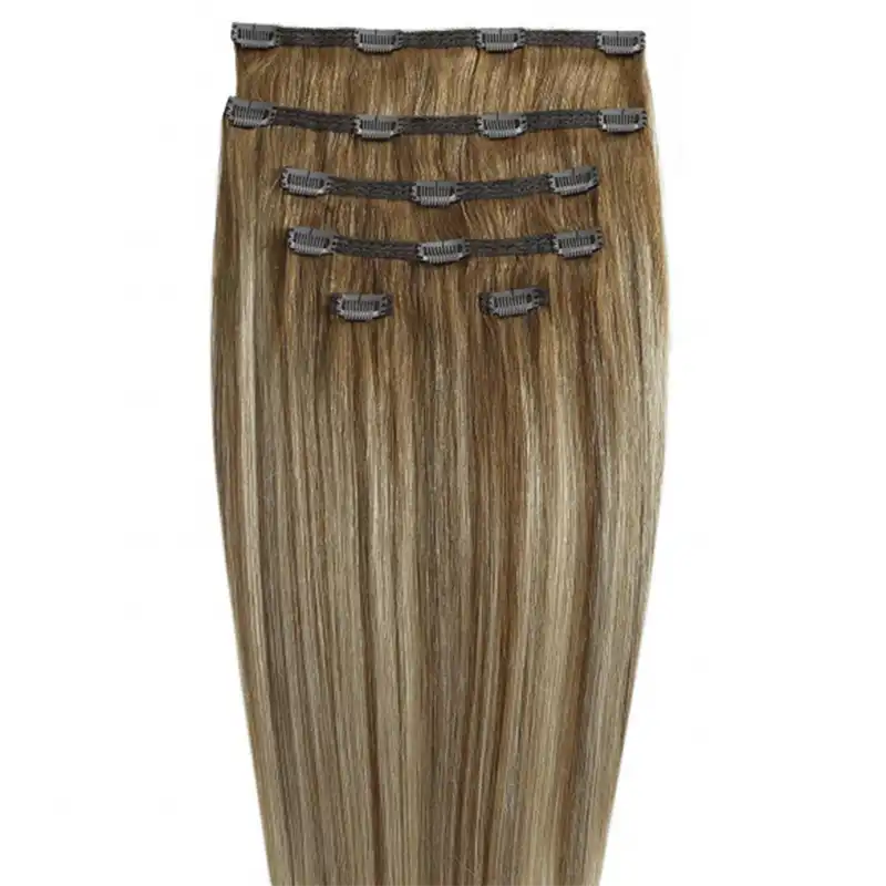 Gold24 - Extensiones Con Clip Gold24 #4 Marrón - 60 Cm Extensiones de cabello 1 pieces Marrón unisex - Gold24 - Comparador de precios