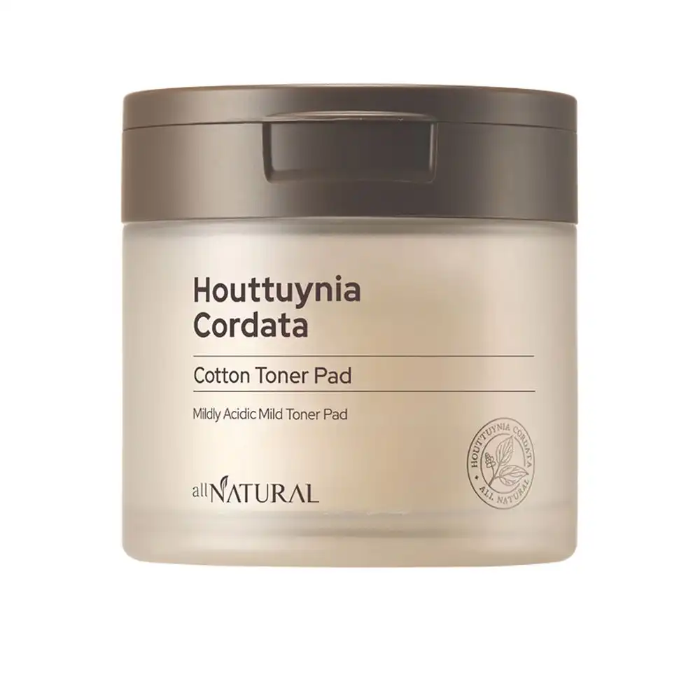 Houttuynia Cordata cotton toner pad 60 u - All Natural - Comparador de precios