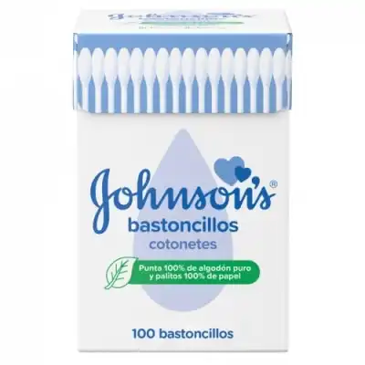 Johnson´s Johnson's Baby Bastoncillos para Bebé con Extremos de, 100 un - Johnson´s - Comparador de precios