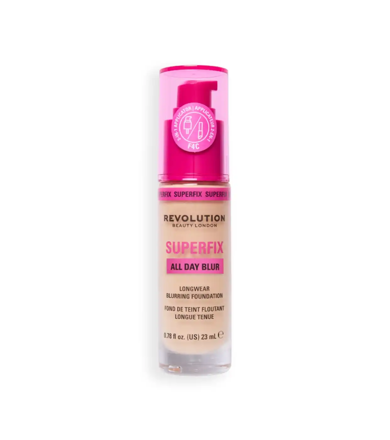 Makeup Revolution - Base de maquillaje Superfix 16H Blur - F4C - Makeup Revolution - Comparador de precios