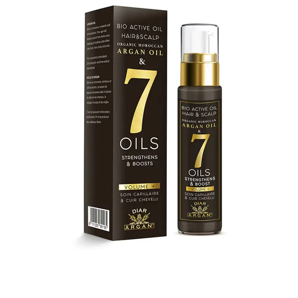 Mascarilla Nutriente Cabello de argán puro y siete aceites esenciales 50 ml - Diar Argan - Comparador de precios