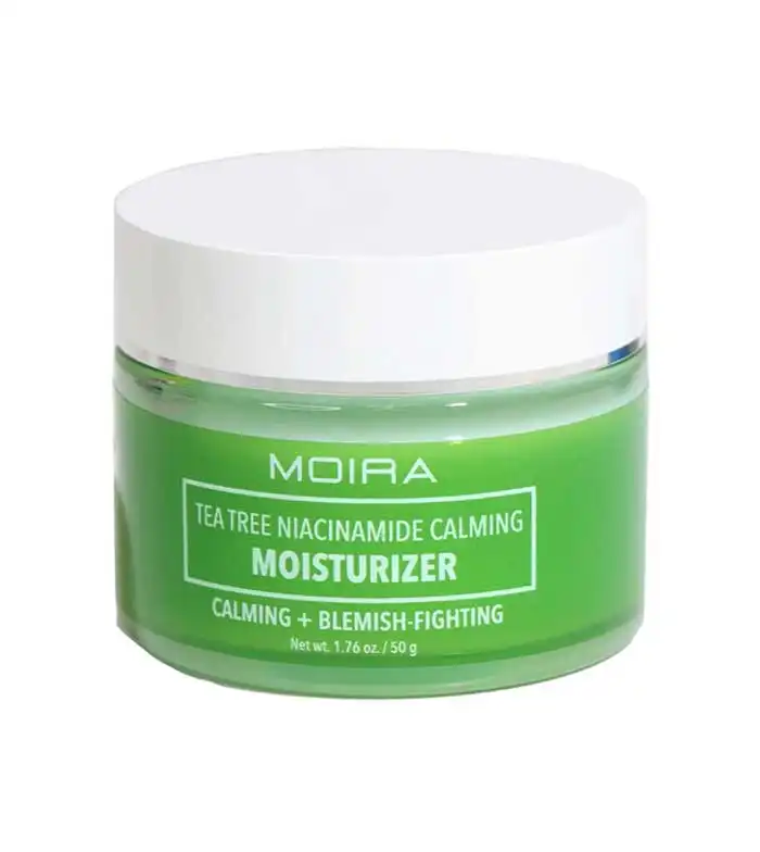 Moira - Crema calmante y anti-manchas Moisturizer - Niacinamida y árbol de té - Moira - Comparador de precios