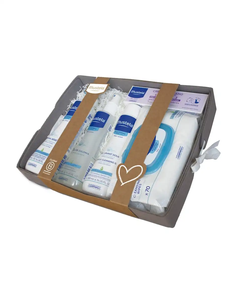 Mustela - Canastilla Bebé Gris - Mustela - Comparador de precios
