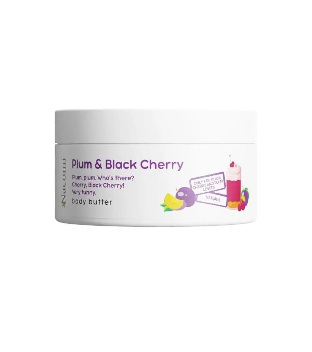 Nacomi - Manteca corporal - Plum & Black Cherry - Nacomi - Comparador de precios