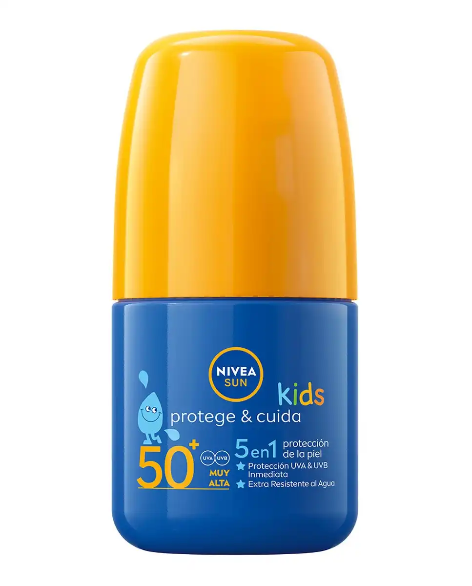 NIVEA - Roll-on Solar Hidratante Niños Protege & Juega SPF 50+ Sun - Nivea - Comparador de precios