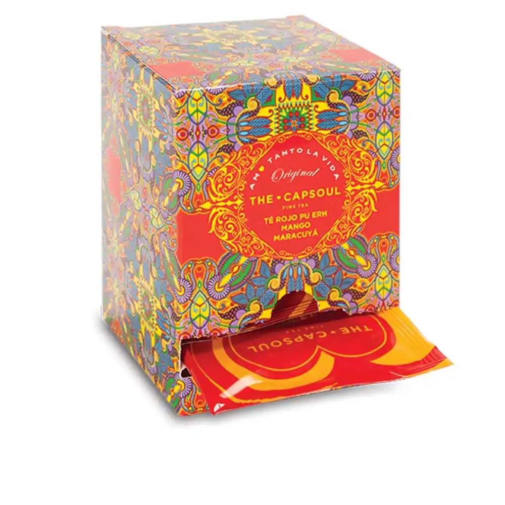 Pirámides Ensobradas té rojo mango maracuyá 15 u - The Capsoul - Comparador de precios