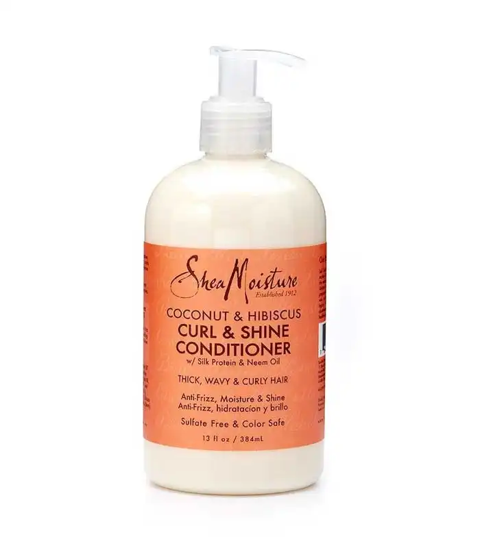 Shea Moisture - Acondicionador Curl & Shine - Coco e Hibisco - Shea Moisture - Comparador de precios