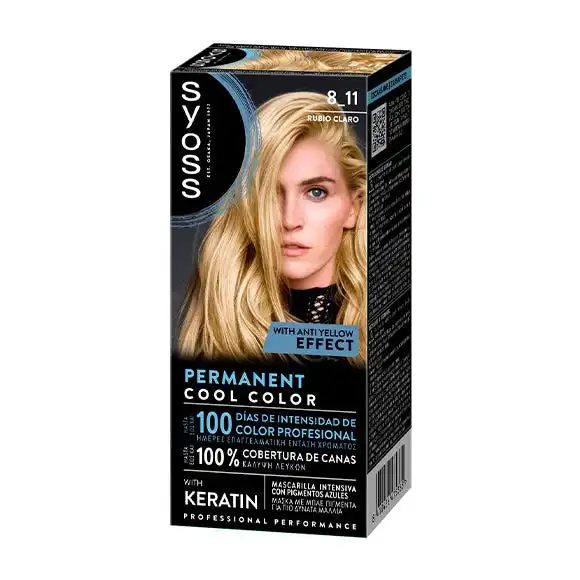 Tinte Color Permanent Rubio Claro - Syoss - Comparador de precios
