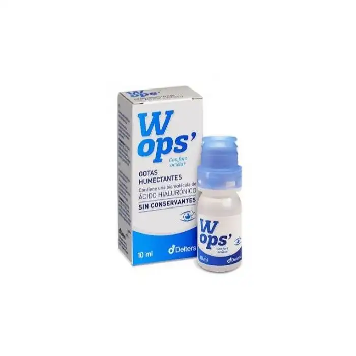 Wops´ Gotas Humectantes con Ácido Hialurónico 10 ml - DEITERS - Comparador de precios