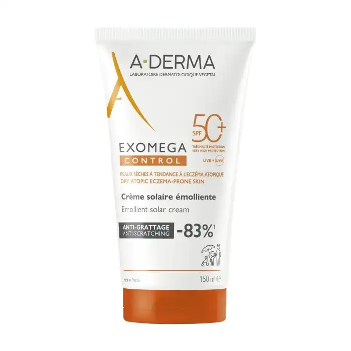 Exomega Crema Solar SPF50+ 150 ml - A-derma - Comparador de precios