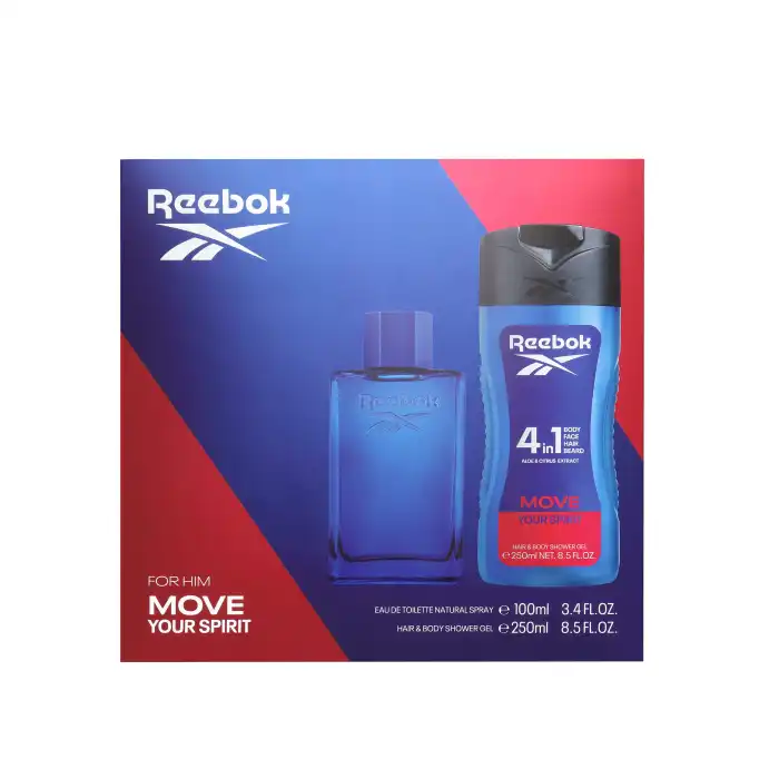 Move Your Spirit EDT Estuche Hombre 100 ml - Reebok - Comparador de precios