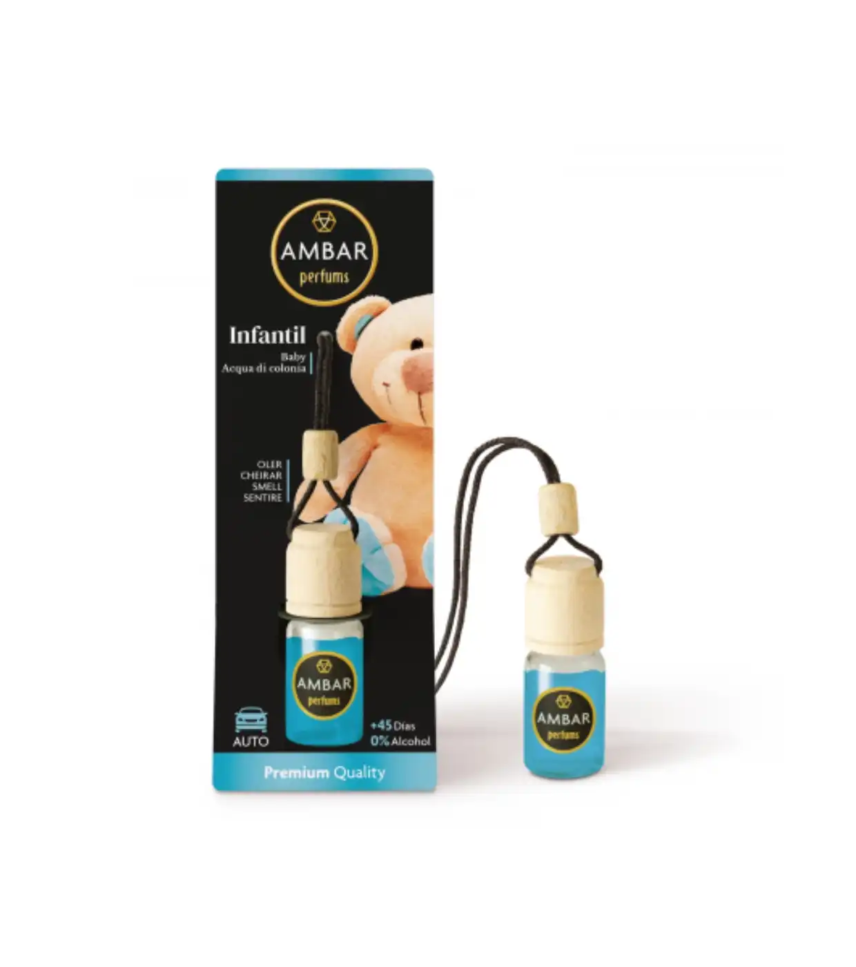 AMBAR Perfums - Ambientador para coche - Infantil - Ambar Perfums - Comparador de precios