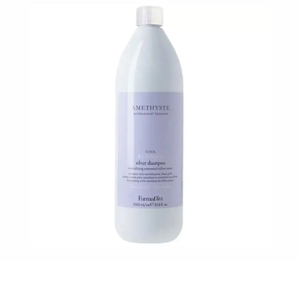 Amethyste Cool Blonde silver shampoo 1000 ml - Farmavita - Comparador de precios