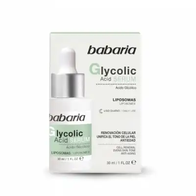 Babaria Barbaria Glycolic Acid Sérum, 30 ml - Babaria - Comparador de precios
