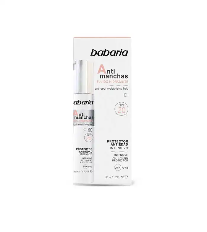 Babaria - Fluido hidratante de día Antimanchas SPF20 - Babaria - Comparador de precios