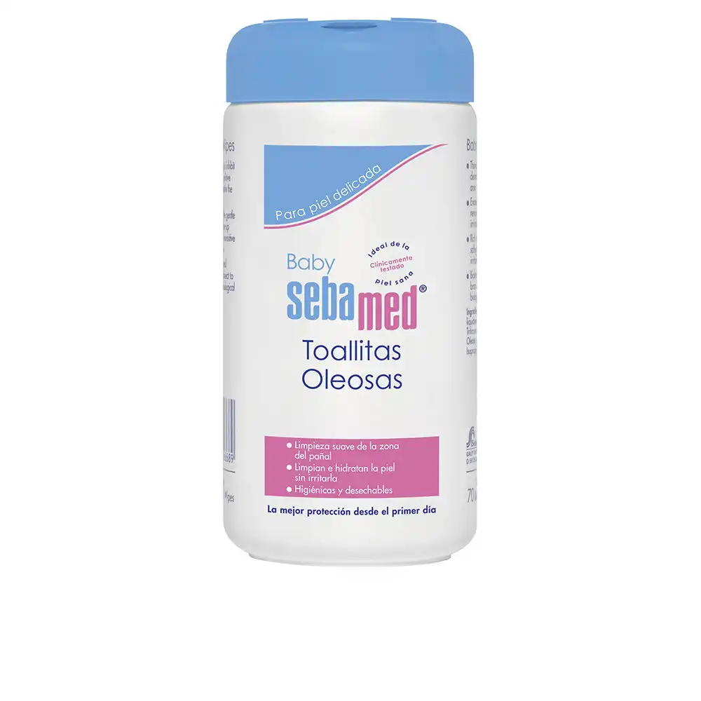 Baby toallitas oleosas 70 u - Sebamed - Comparador de precios
