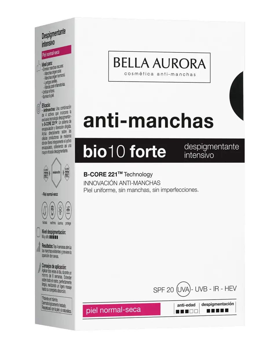 Bella Aurora - Tratamiento Despigmentante Intensivo Bio10 Forte Piel Normal-seca - Bella Aurora - Comparador de precios