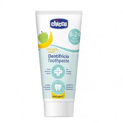 Chicco Chicco Pasta de Dientes con Flúor Sabor Plátano/Manzana, 1 un - Chicco - Comparador de precios