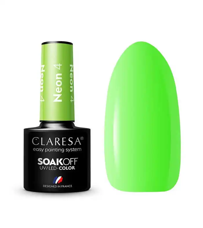 Claresa - Esmalte semipermanente Soak off - 4: Neon - Claresa - Comparador de precios