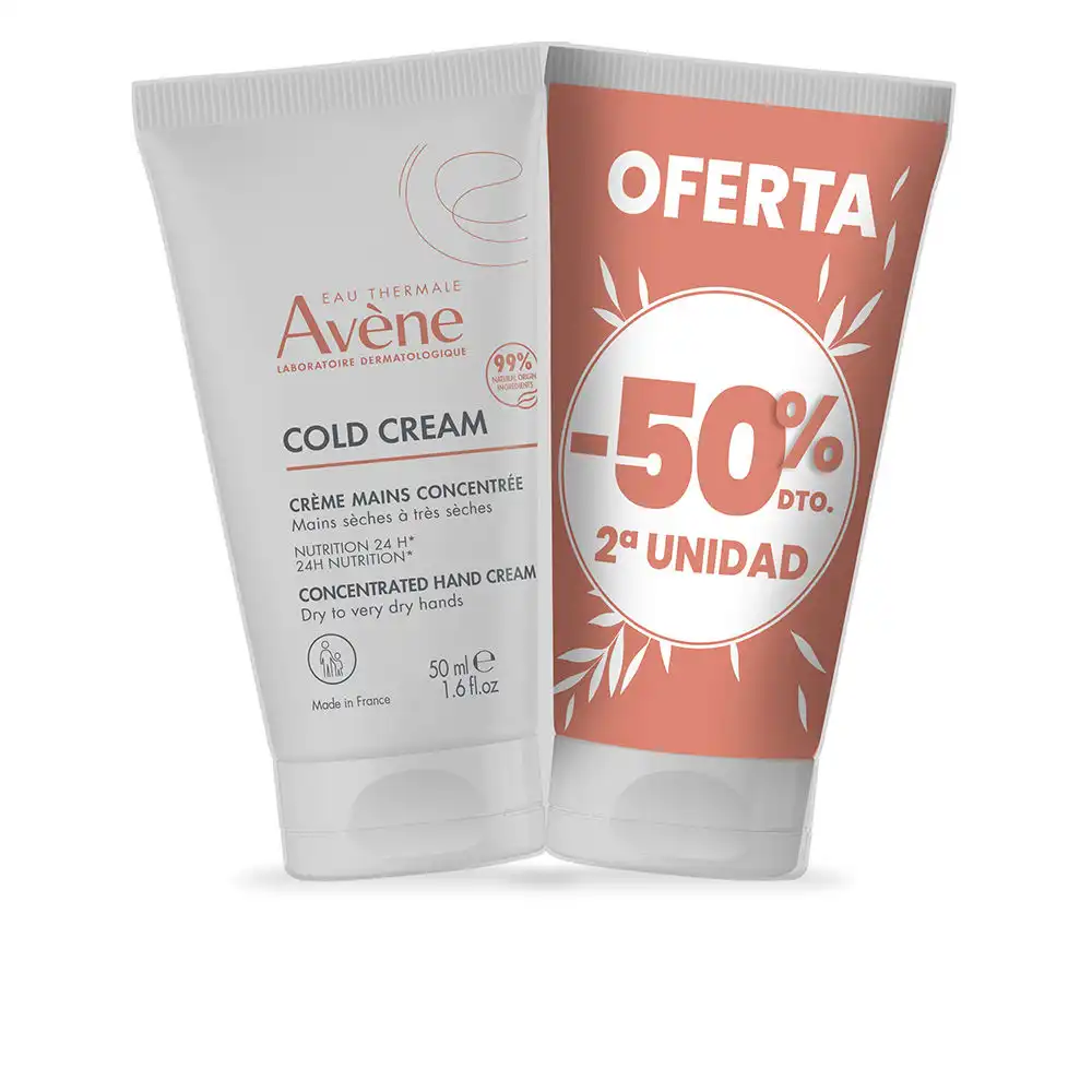 Cold Cream crema de manos concentrada dúo 2 x 50 ml - Avène - Comparador de precios