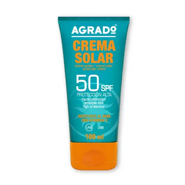 Crema Solar Spf 50 - Agrado - Comparador de precios