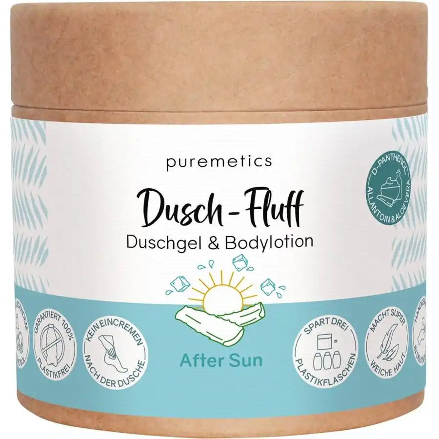Ducha Fluff After Sun Gel de ducha 200 g - puremetics - Comparador de precios