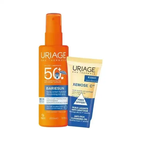 Duo Spray N F50+Xemose C8+Aceite - Uriage - Comparador de precios