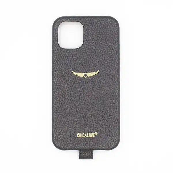 Funda Iphone 12 Pro Max Negra - Chic & Love - Comparador de precios