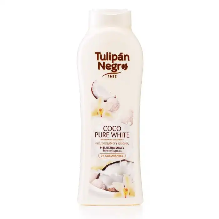 Gel Coco Pure White 650 ml - Tulipan Negro - Comparador de precios