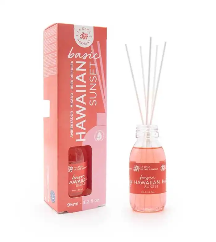 La Casa de los Aromas - Ambientador Mikado Basic 95ml - Hawaiian Sunset - La Casa de los Aromas - Comparador de precios
