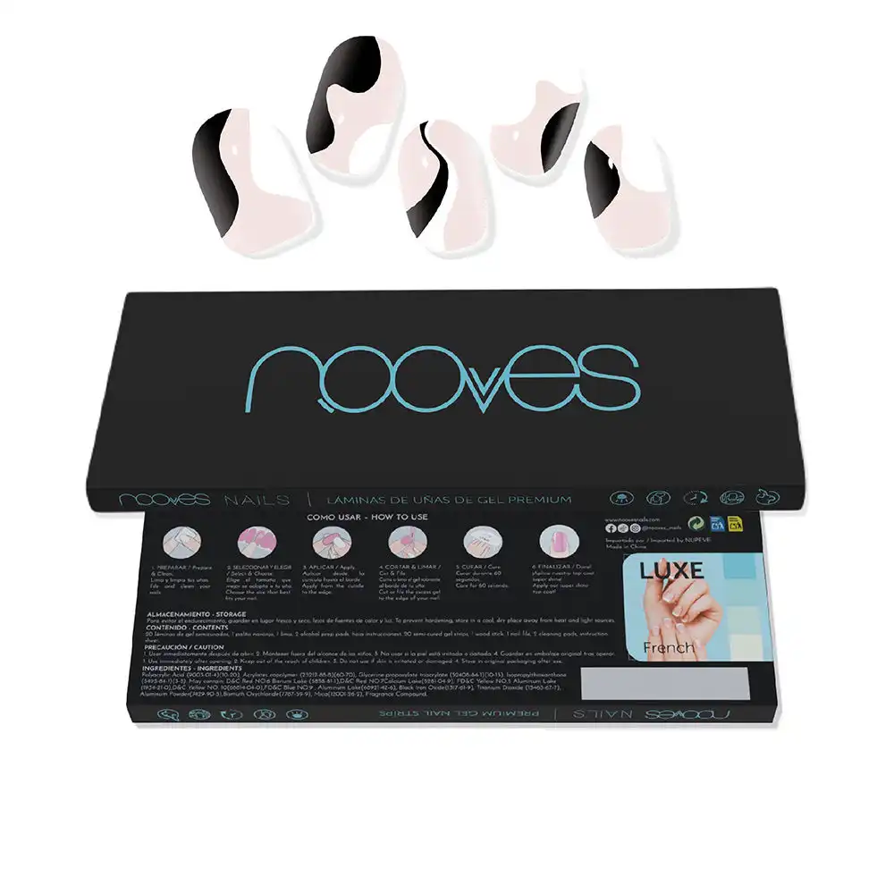 Láminas De Uñas De Gel premium glam #so twirl - Nooves - Comparador de precios