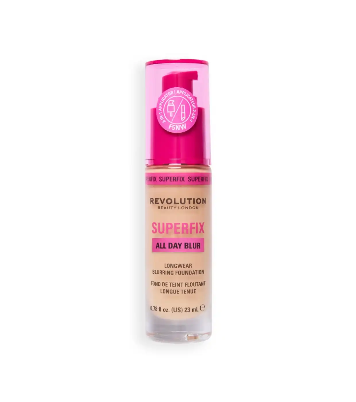 Makeup Revolution - Base de maquillaje Superfix 16H Blur - F5NW - Makeup Revolution - Comparador de precios