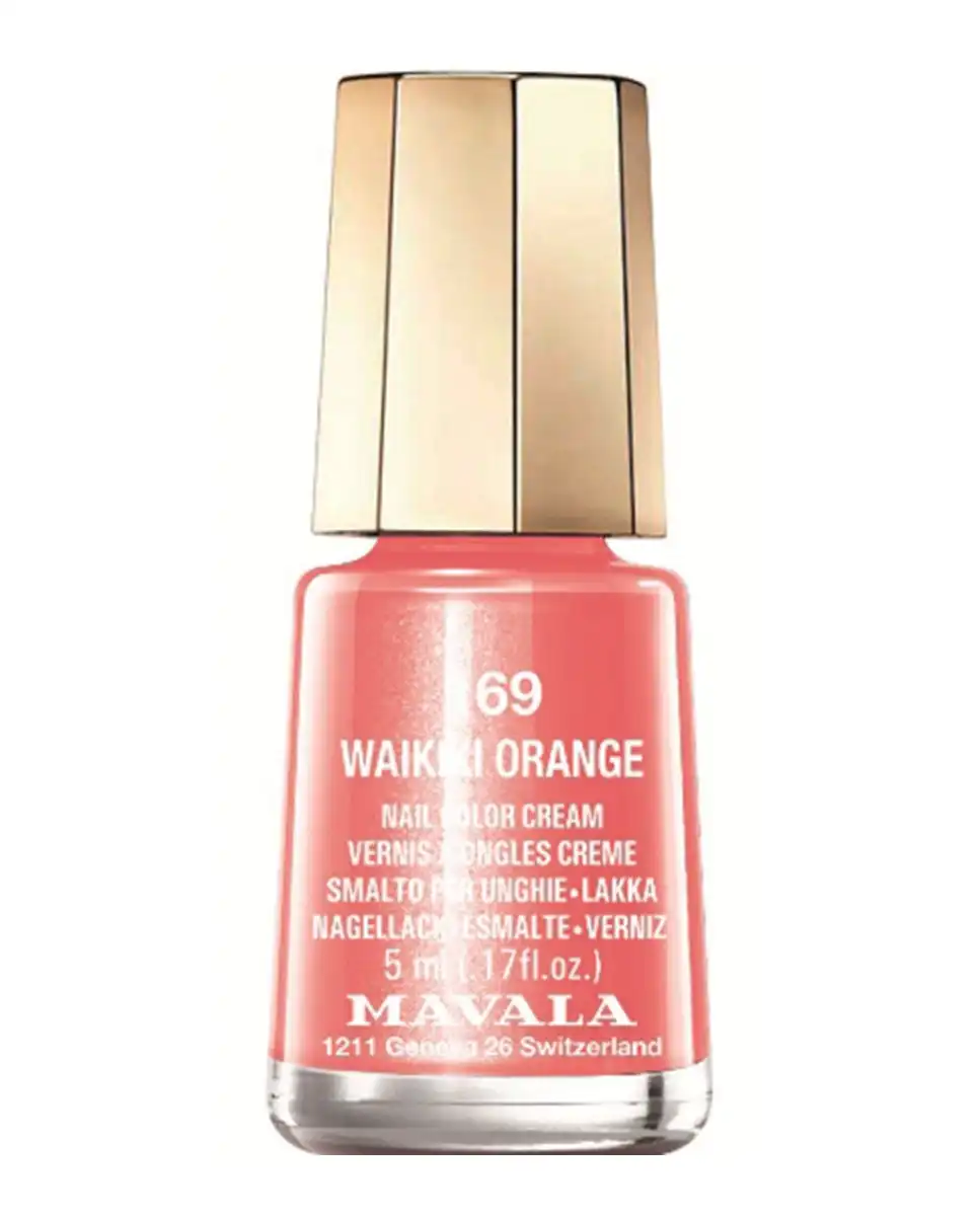 Mavala - Esmalte De Uñas Waikiki Orange 69 Color - MAVALA - Comparador de precios