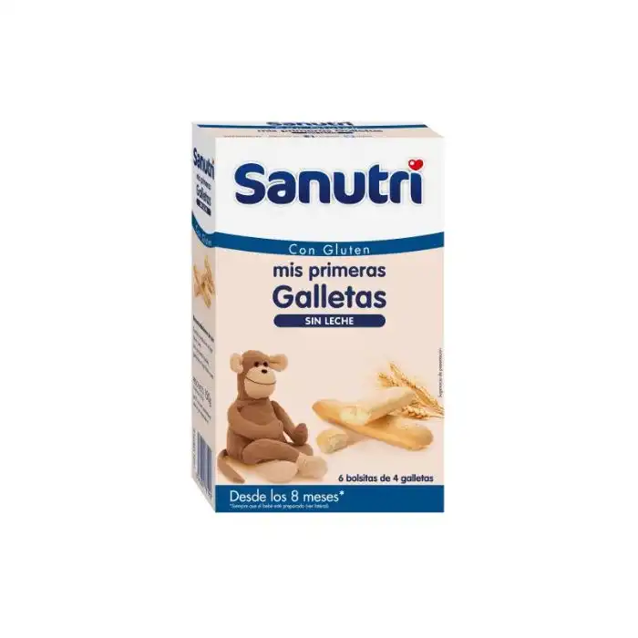 Mis Primeras Galletas - Sin Leche 150 gr - Sanutri - Comparador de precios
