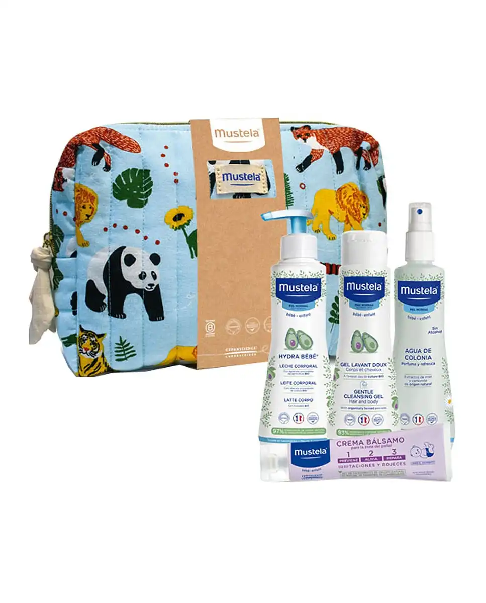 Mustela - Canastilla Neceser Jungla - Mustela - Comparador de precios