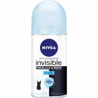 Nivea Desodorante Nivea Roll On Black And White Fresh, 50 ml - Nivea - Comparador de precios